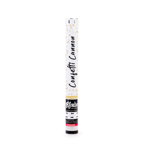 18" Gold Confetti Cannon