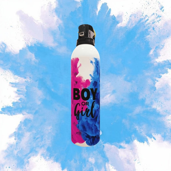 Mini Blue Gender Reveal Fire Extinguisher Case 8/1