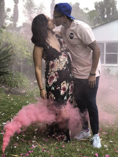 Bulk Pack of Pink Gender Reveal Smoke Bombs (12 Packages)