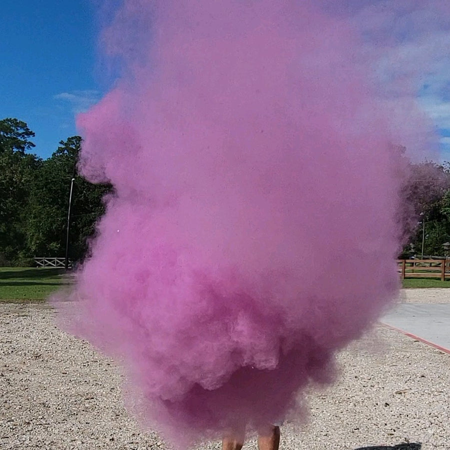 12" Purple Gender Reveal Powder Cannon Kit