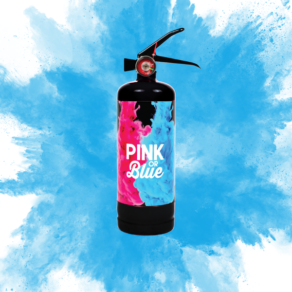 Blue Gender Reveal Extinguisher Case 5/1