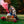 Pink Handheld Gender Reveal Smoke Bomb