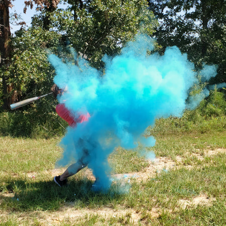 Blue Baseball Gender Reveal | Shop Gender Reveal Powder Baseballs ...